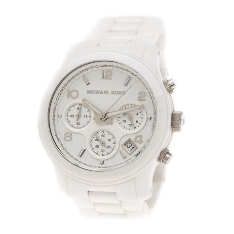 michael kors white ceramic watch women& 39|mk5161.